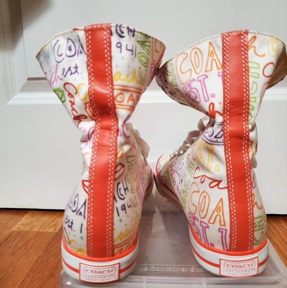 Coach Bonney Hi TopWomens Size 7B - Picture 8 of 12